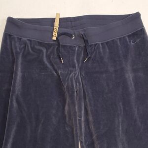 The Athletic Dept Drawstring Workout Running Leggings Pants Womens Size L Black